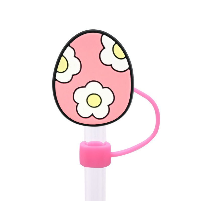 Wholesale Random 100 pcs 10M Easter  dust plug straw hat creative DIY cup