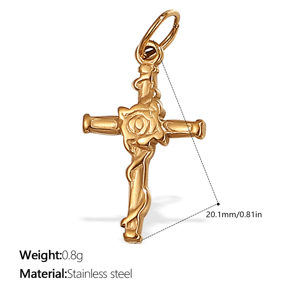 Wholesale Stainless Steel Cross Pendant Necklace