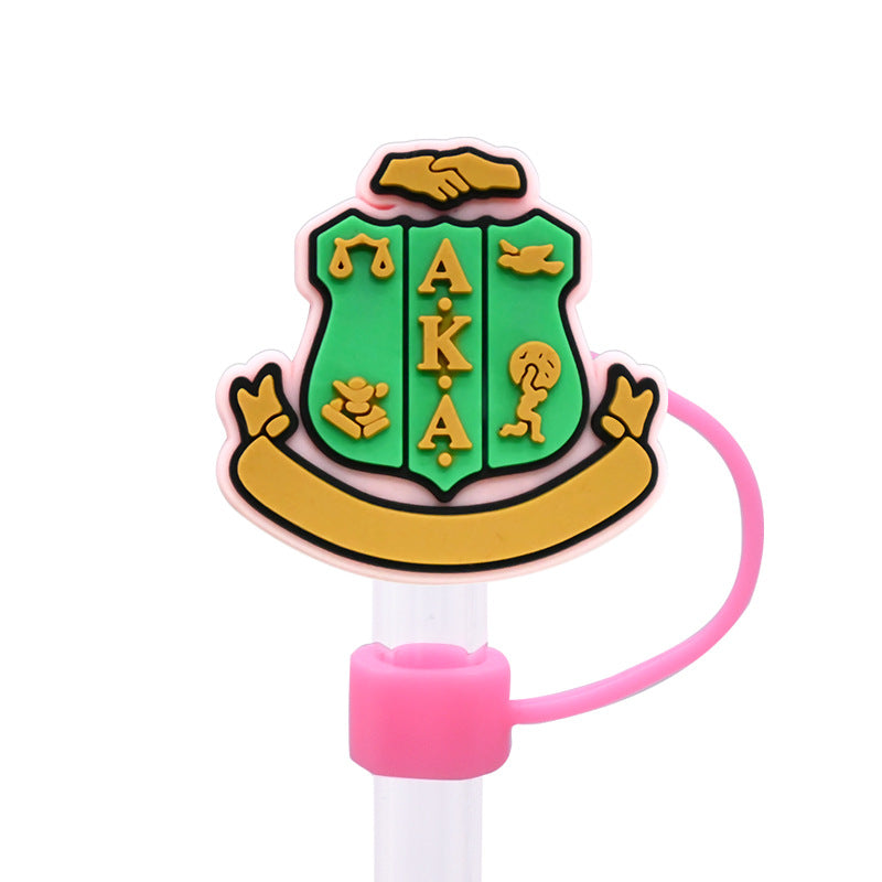 Wholesale Random 100pcs 10MM pink dust plug straw h accessories