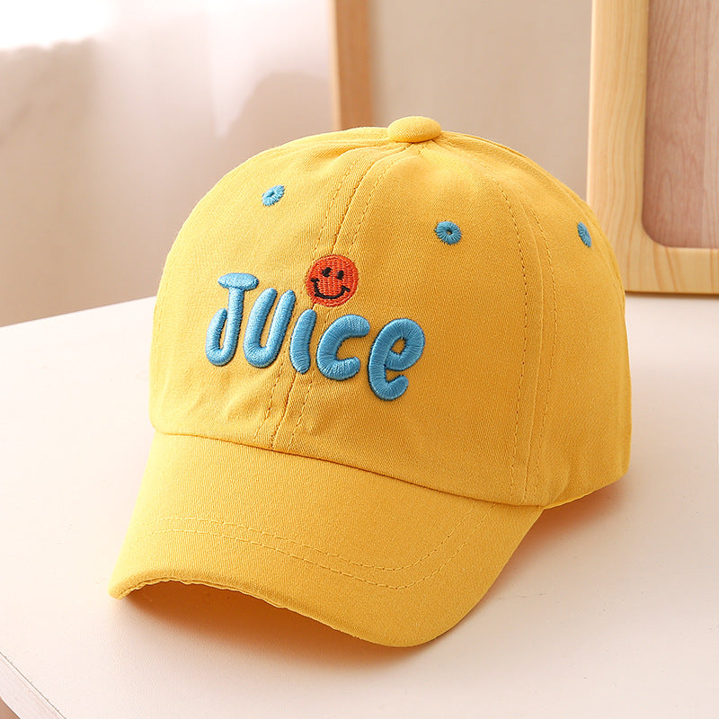 Wholesale Cotton Embroidered Letter Children's Baseball Caps