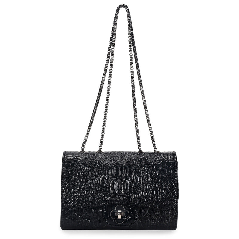 Wholesale Crocodile Pattern PU Crossbody Casual Shoulder Bag