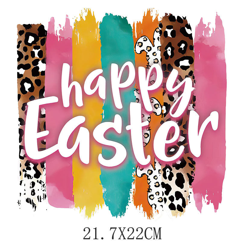 Wholesale Easter heat transfer  UV DTF Ready to Press Transfers Wraps