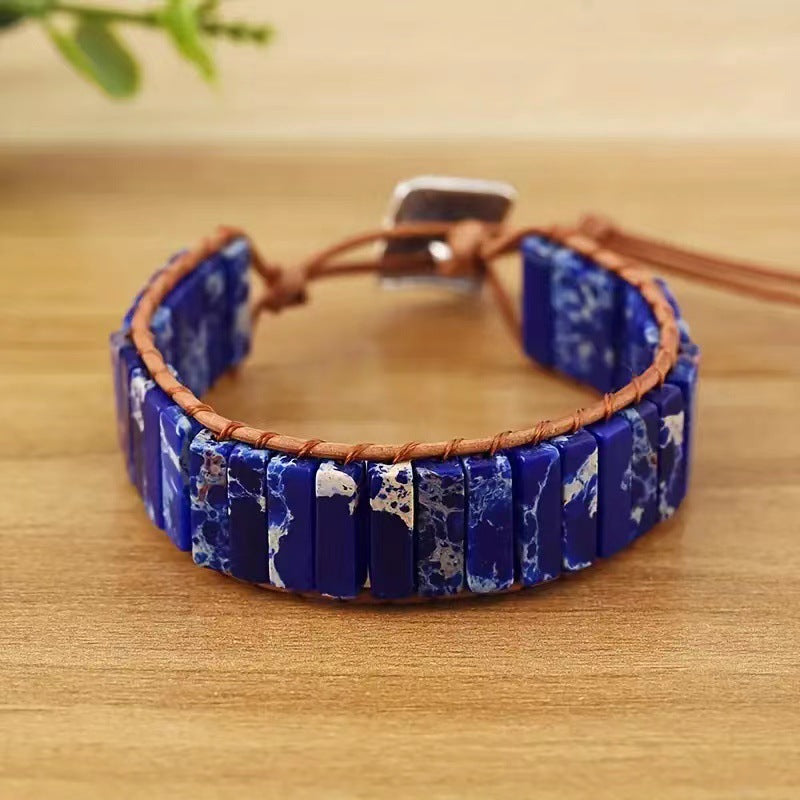 Wholesale Hand-woven Leather European and American Bohemian Creative Bracelet