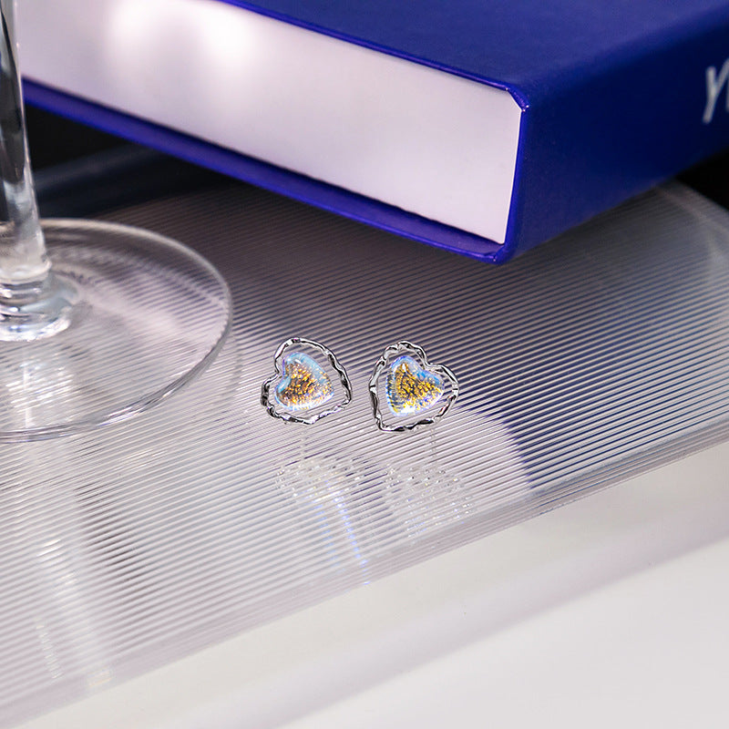 Wholesale Cross Irregular Butterfly Alloy Earrings