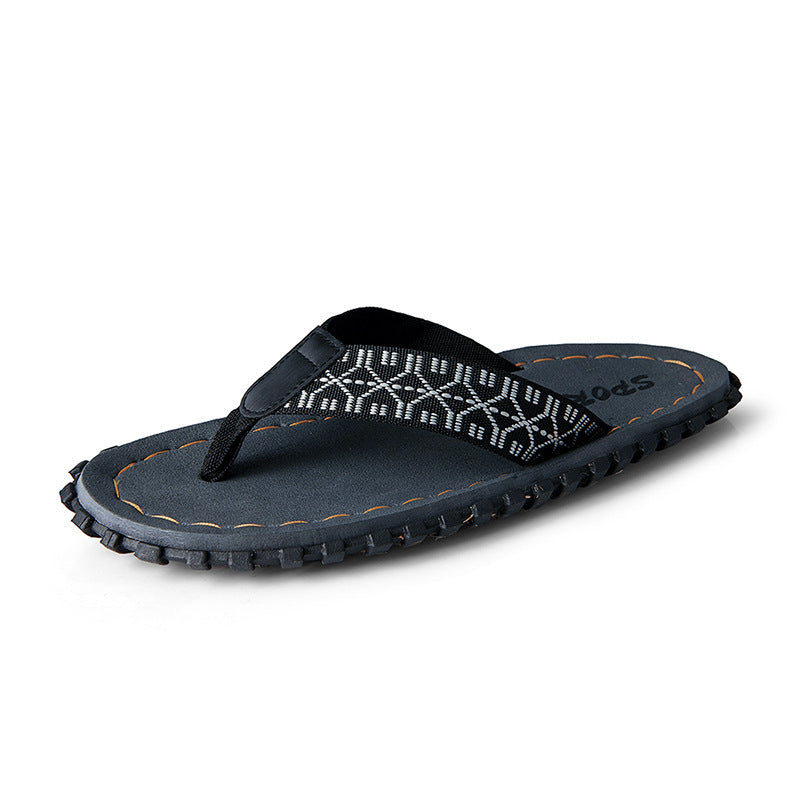 Wholesale Men's Outdoor Casual Strange Bottom PVC Flip Flops