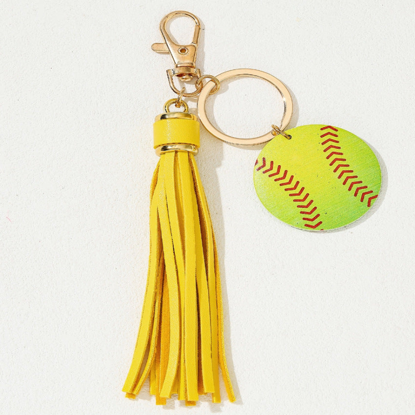 Wholesale Metal Baseball Keychain