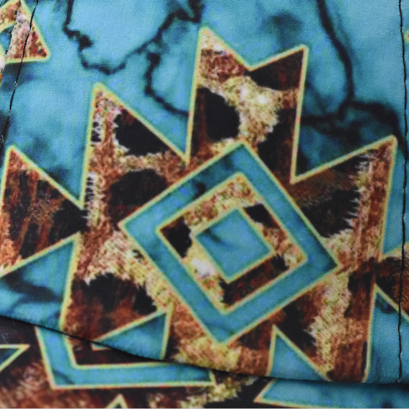 Wholesale Cotton Aztec Printed Baseball Cap