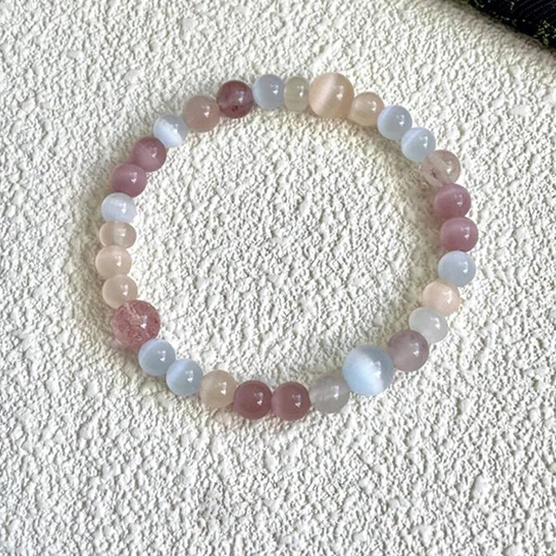 Wholesale Vintage Cat's Eye Beaded Bracelet