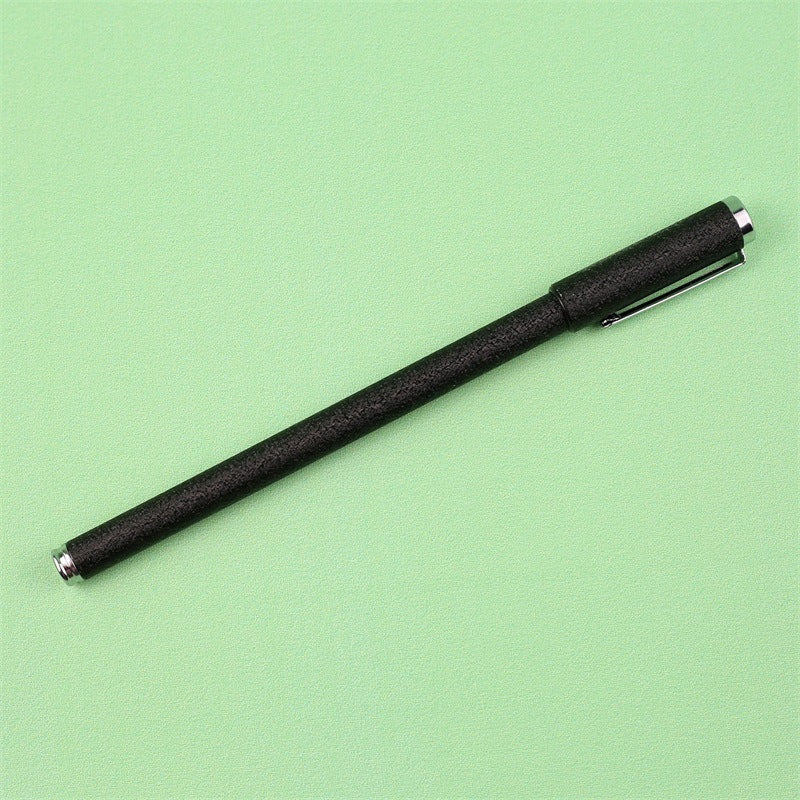 Bolígrafo de gel de brillo mate de metal al por mayor