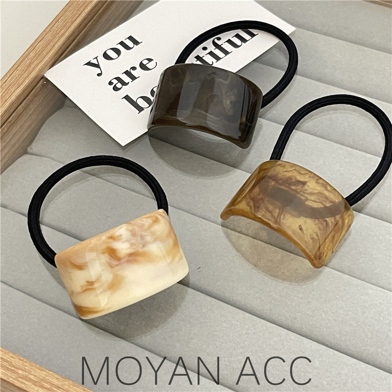 Wholesale Maillard's Simple Temperament Is Tied with A Ponytail and A High-end Head Rope