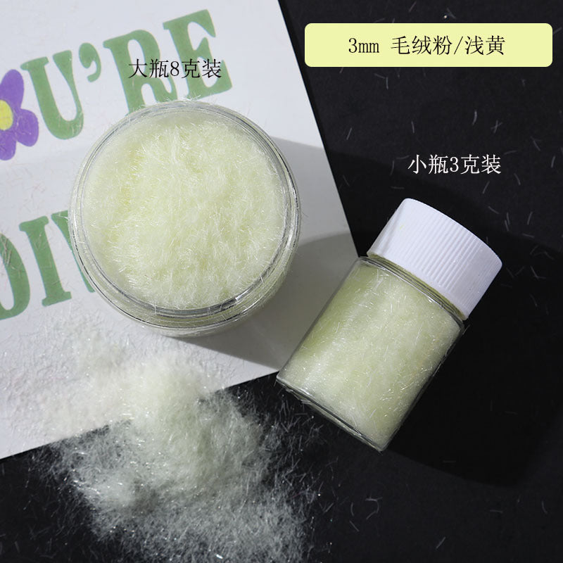 Wholesale Silicone Pinch 3mm Plush Homemade Cat Claw Pinch Le DIY Handmade Material Color Plush Powder Wrapping Powder Filling Material