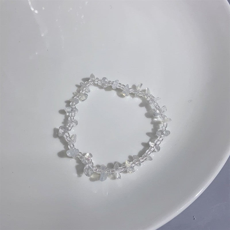 Wholesale Personalized irregular natural gravel bracelet