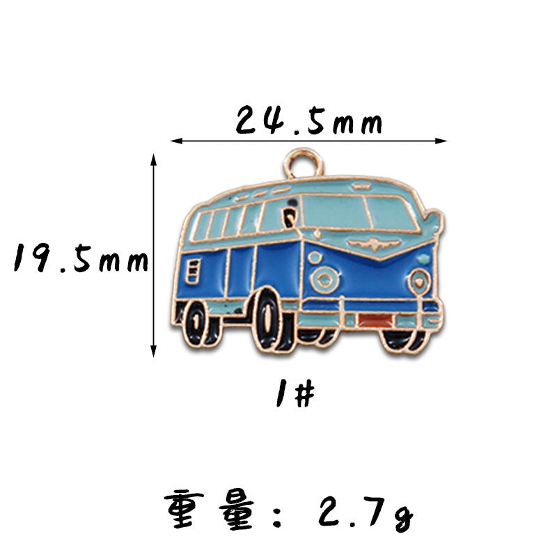 Wholesale 10pcs Nostalgic Envelope Violin Diy Alloy Oil Drop Pendant