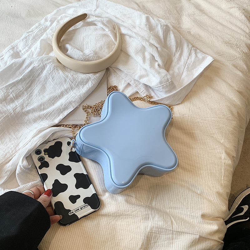 Bolso al por mayor de hombro estrella de PU