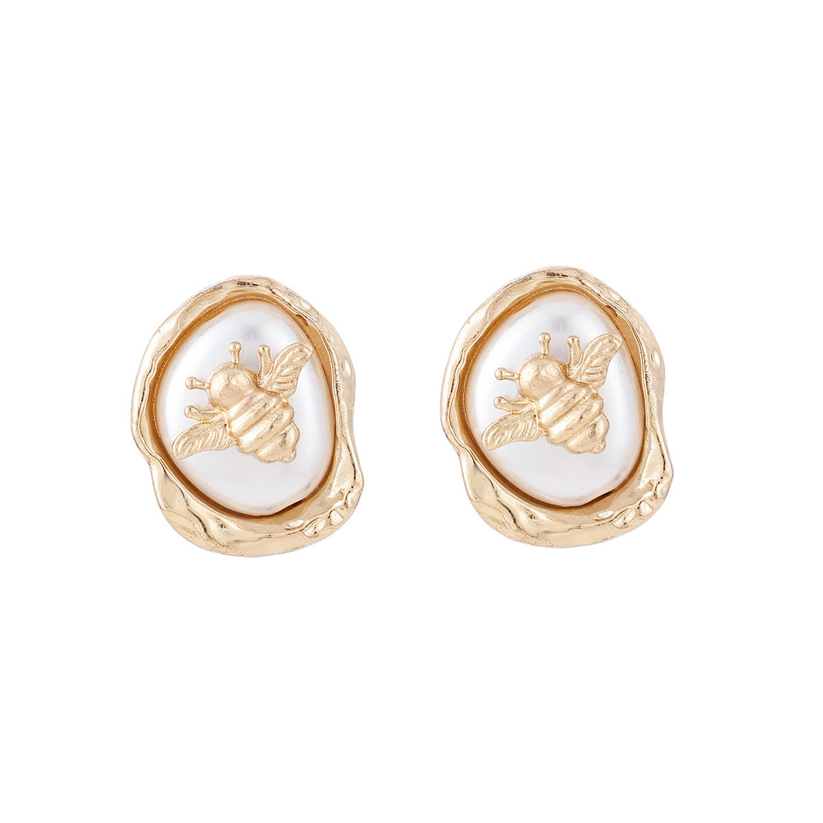 Wholesale Sunflower irregular heart-shaped geometric tassel earrings