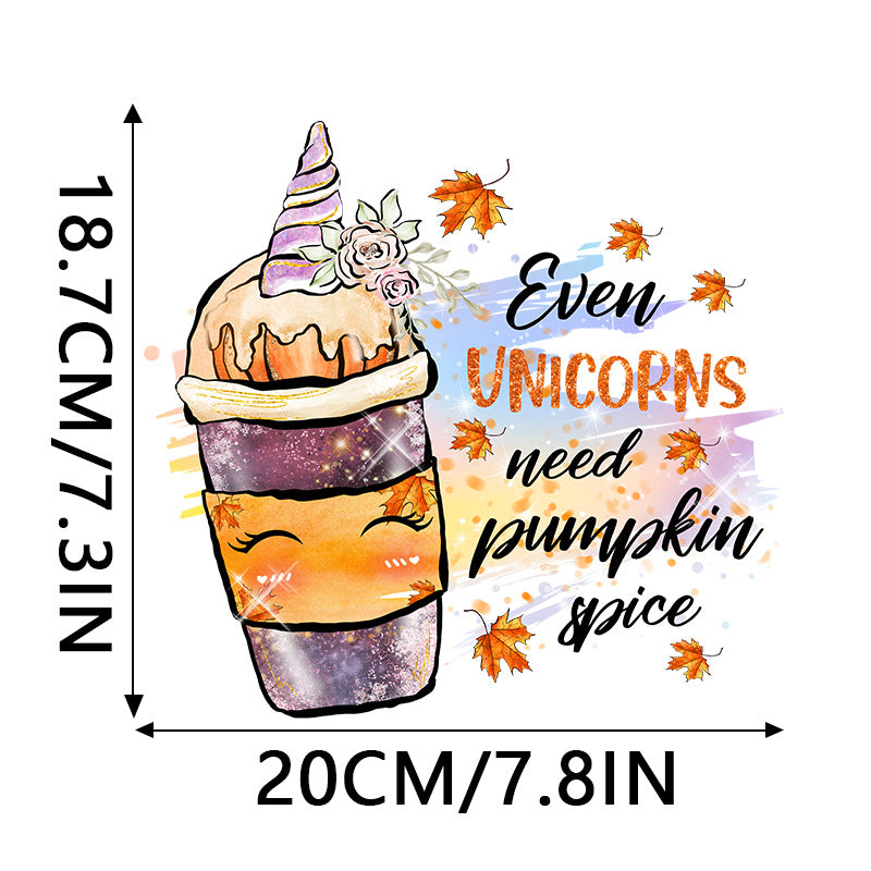 Wholesale 10pcs Coffee Flower Beverage Animal UV DTF Ready to Press Transfers Wraps