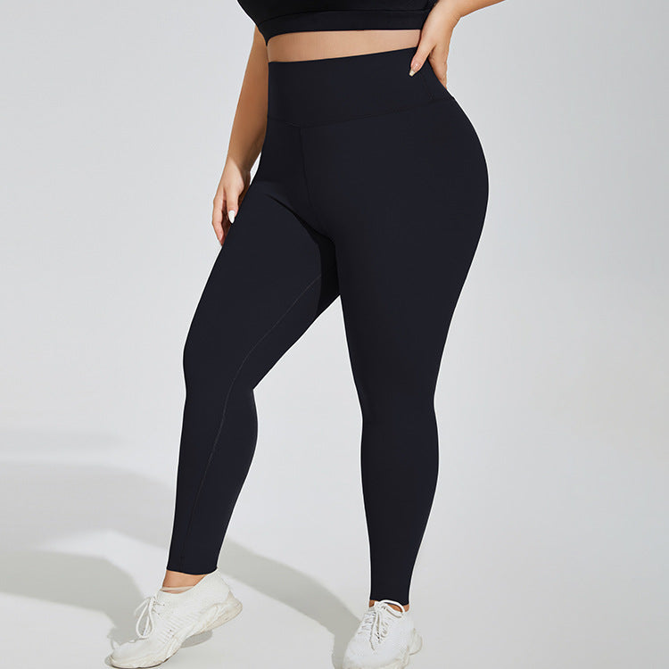 Wholesale Large Size Yoga Pants High Waist Hip Lifting Seamless Cloud Sense Women's Fitness Sports Pants