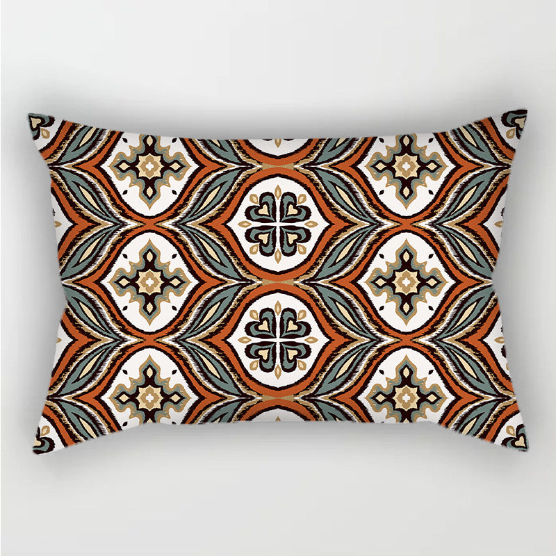 Wholesale Bohemian Ethnic Style Short Plush Pillowcases
