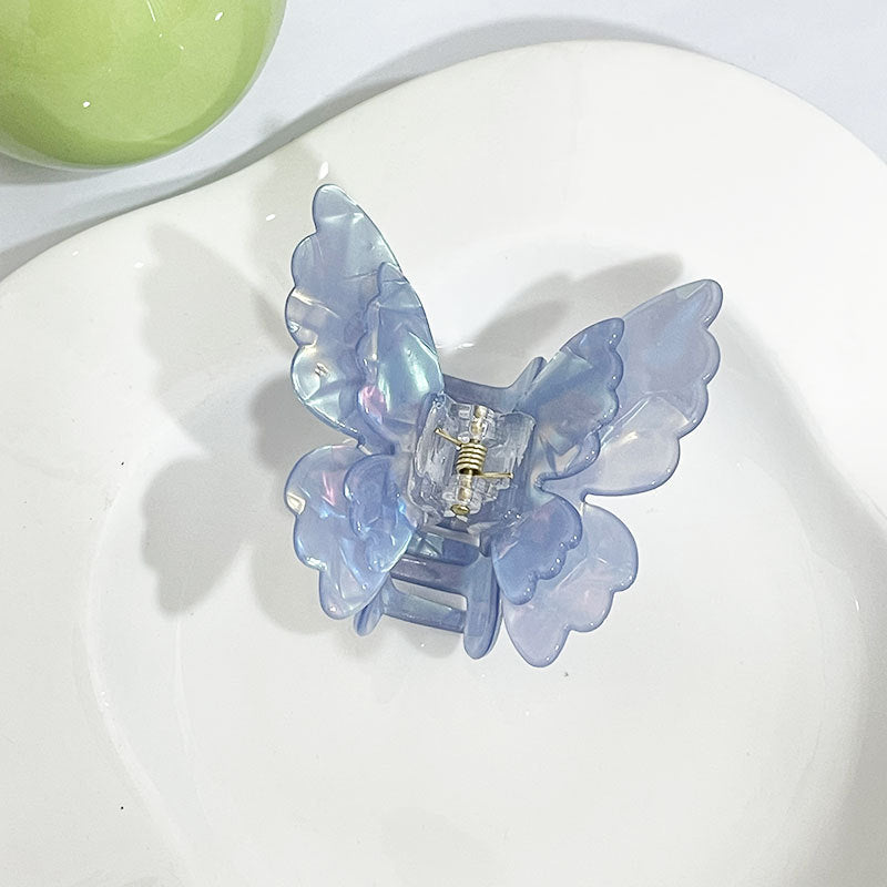 Wholesale Butterfly Acetate Streamer Shark Clip
