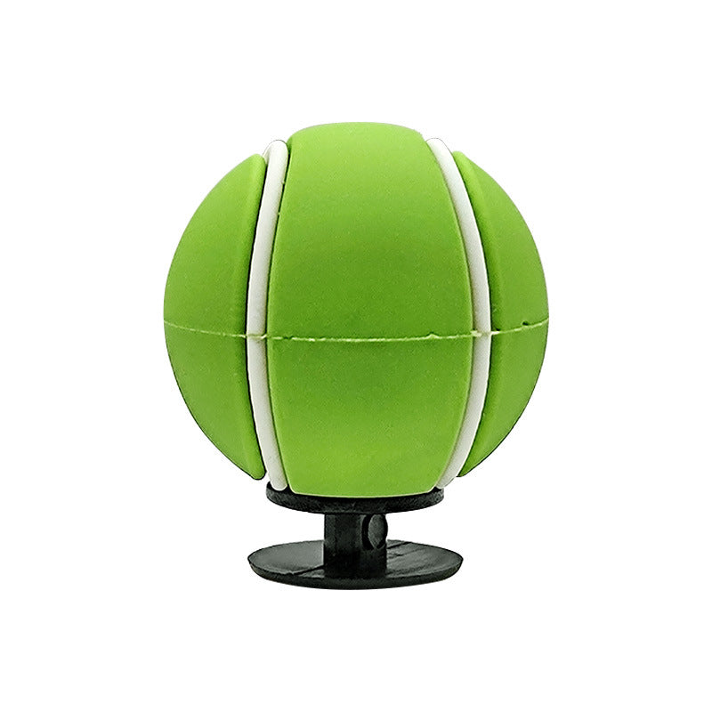 Wholesale 10PCS PVC Ball Sports Hole Shoe Buckles