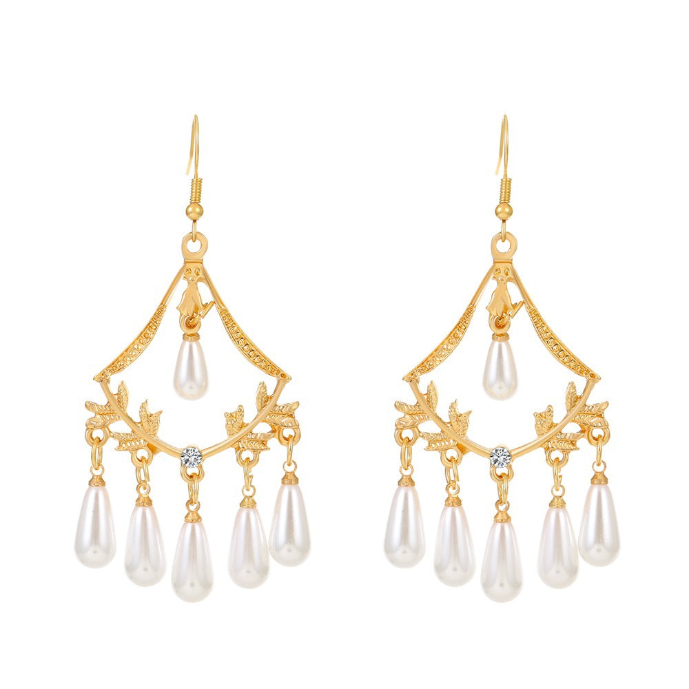 Wholesale of Pearl Alloy Earrings