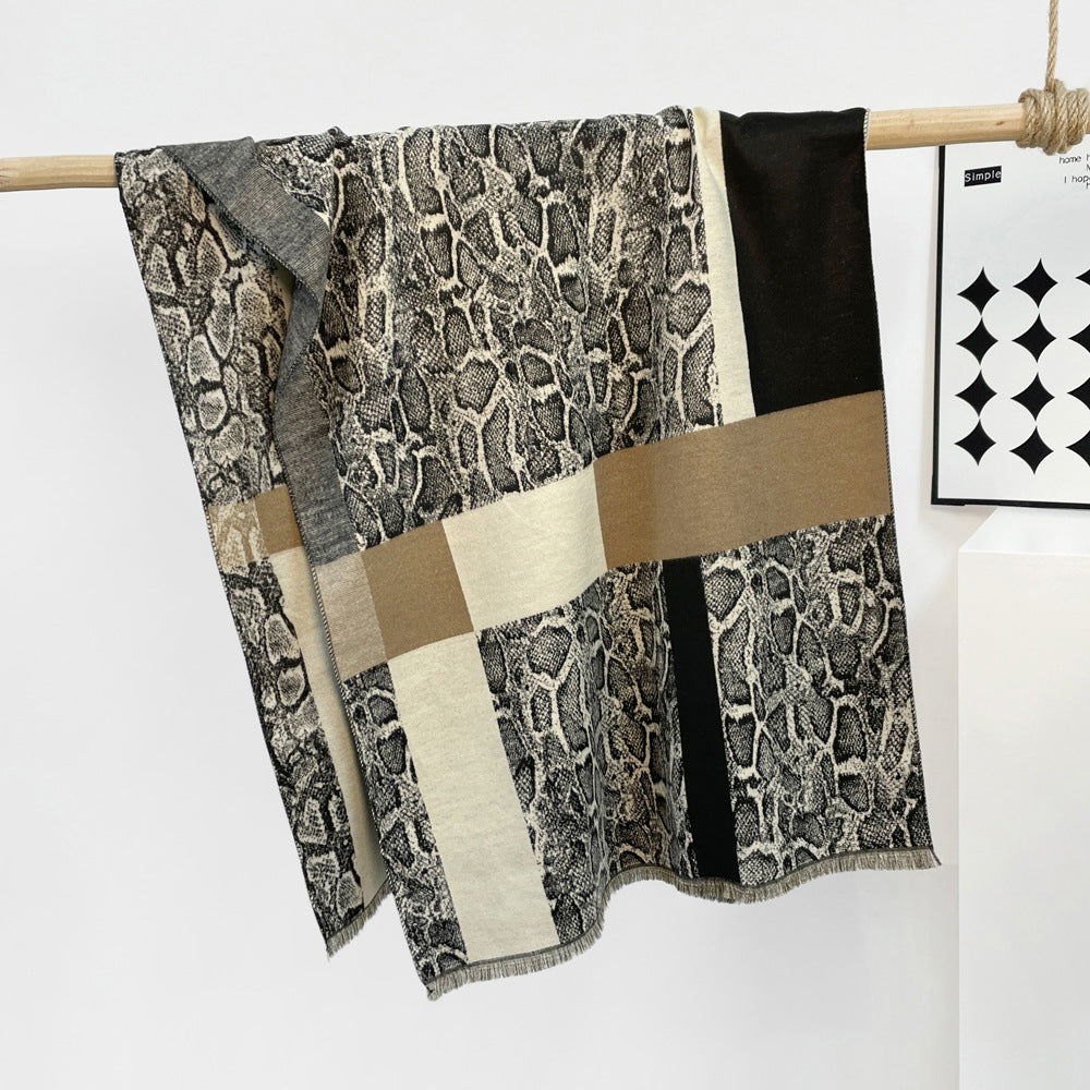 Wholesale Winter Cashmere Versatile Tassel Scarves