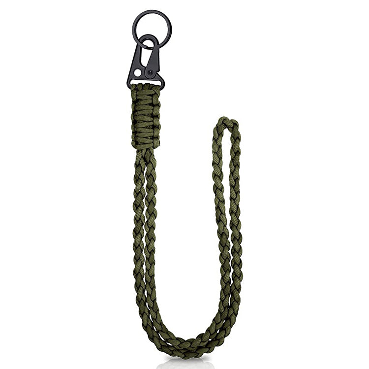 Wholesale Woven Umbrella Rope Outdoor Climbing Chain Keychain