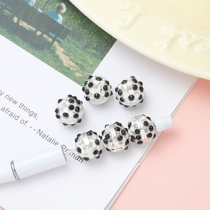 Wholesale 10pcs Alloy Drill Bit Oil Drip Straight Hole Beads