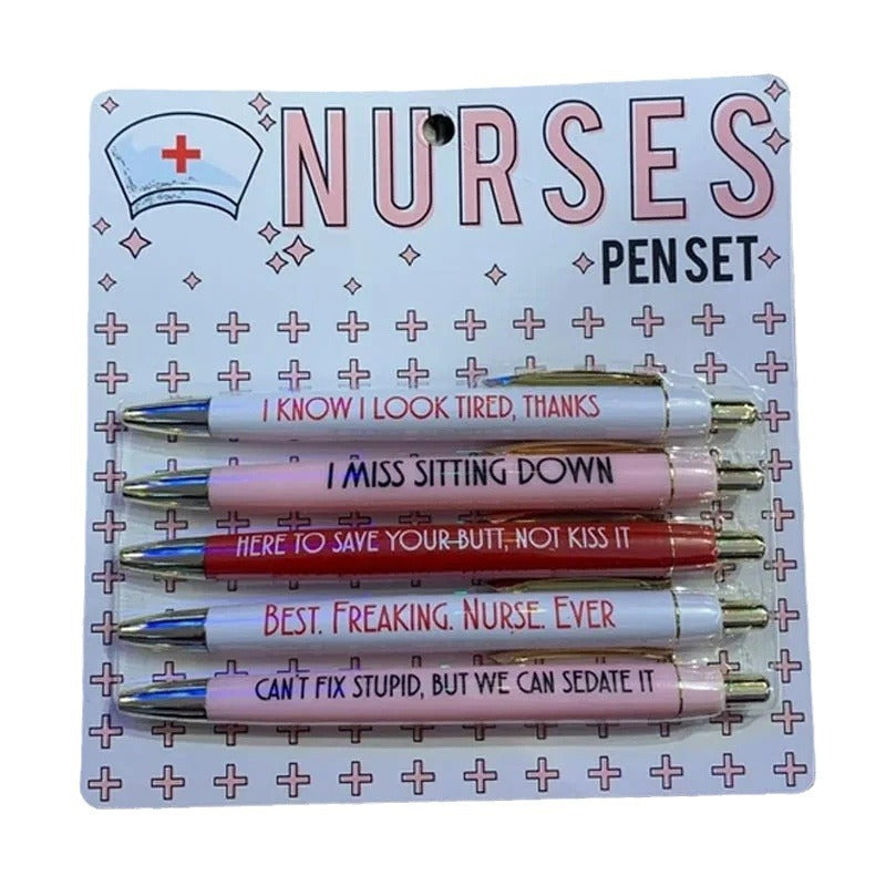 Wholesale Nurse Theme Copywriting Press Plastic Ballpoint Pen