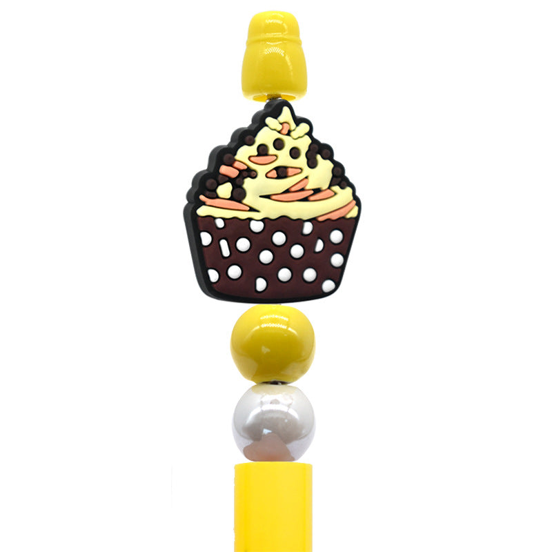 Wholesale Random 100pcs Product Donut Series Creative  Focal Beads