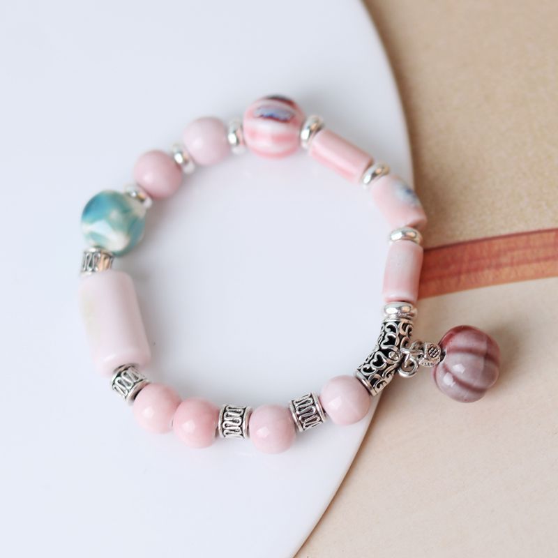 Cerámica al por mayor apilada con brazalete de longevidad de múltiples capas