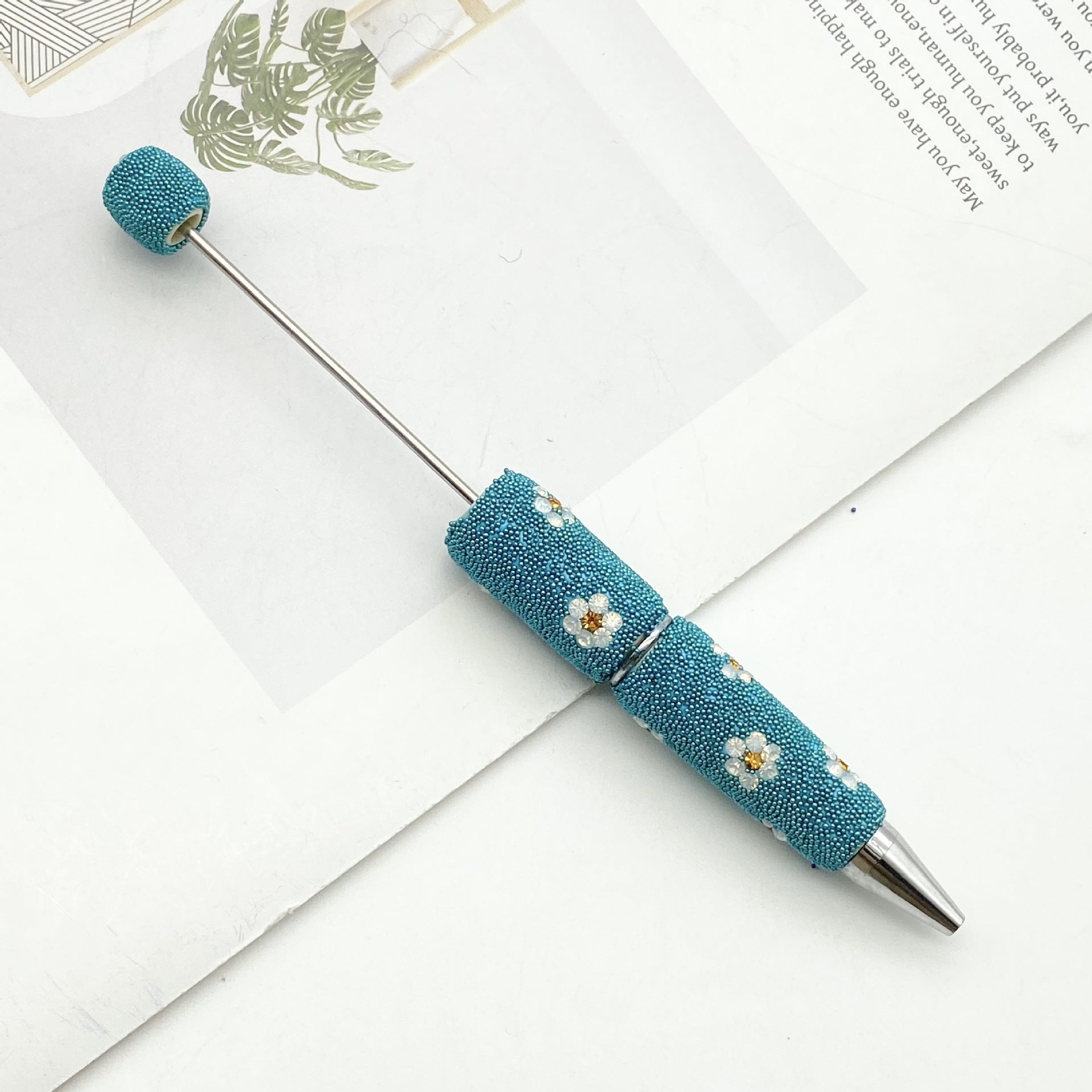 Wholesale Daisy diamond beaded pen