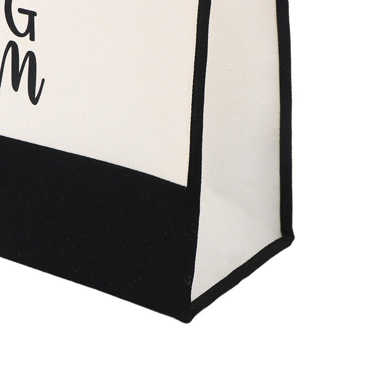 Wholesale Linen White Sacks, Linen Sacks, Portable Plastic-coated Imitation Sacks