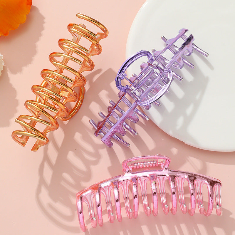 Wholesale Geometric Alloy Big Clamp