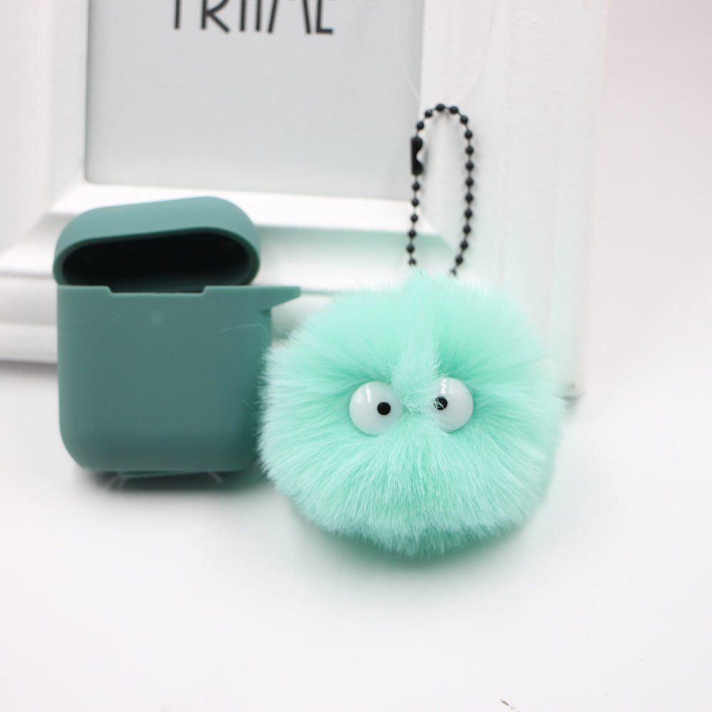 Wholesale Plush Soot Keychain Round Black Anime Bag Charm Gift For School Bags OLY Exclusive
