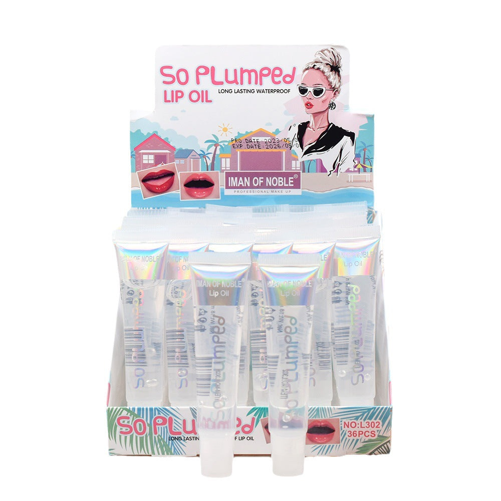 Wholesale 36PCS/PACK Plastic Transparent Moisturizing and Lightening Lip Lines Lip Oil