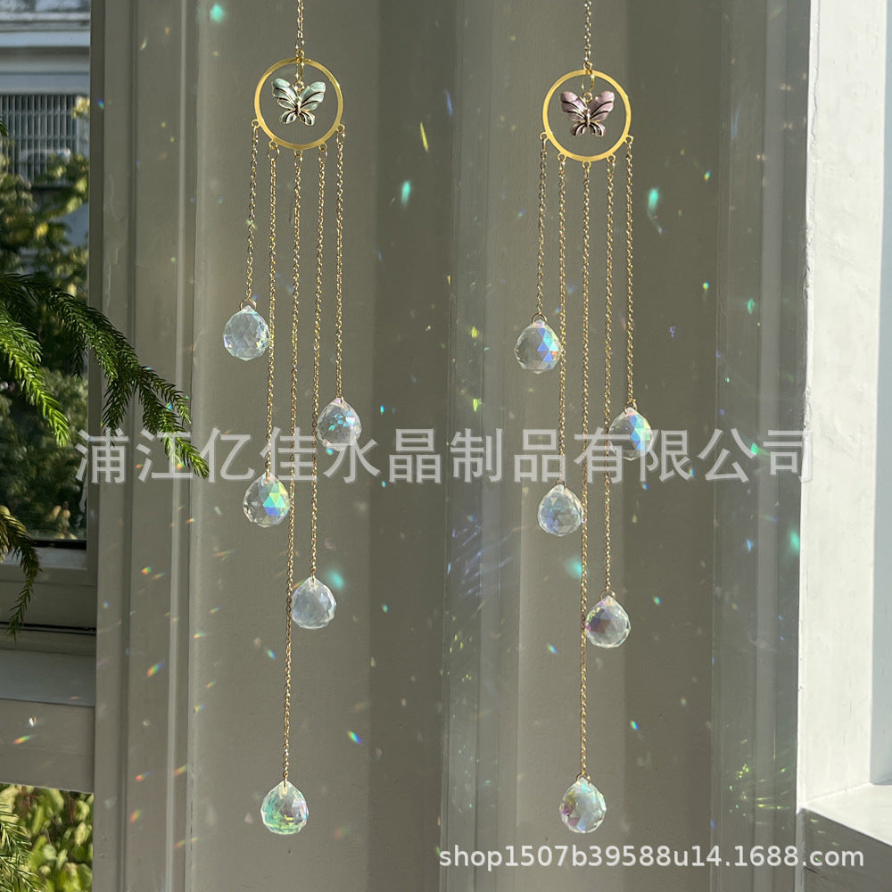 Wholesale Garden Decoration Life Tree Seven Color Wind Chimes