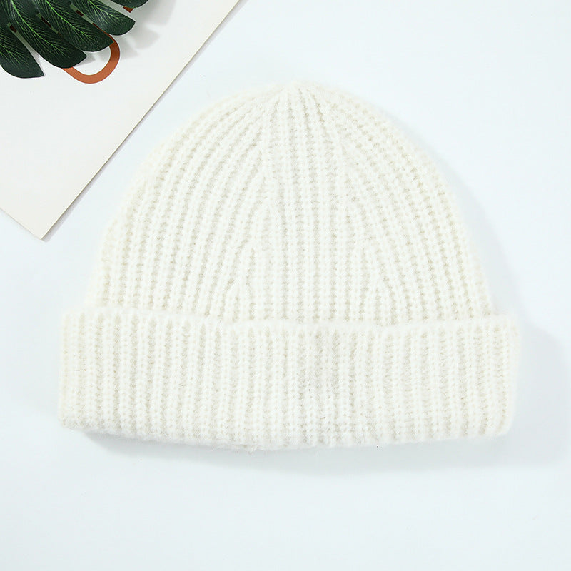 Wholesale Unisex Winter Large Head Circumference Warm Simple Beanie