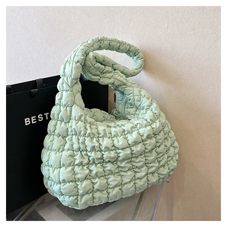 Wholesale Nylon Pleated Cloud Large Capacity Single Shoulder Crossbody Bag