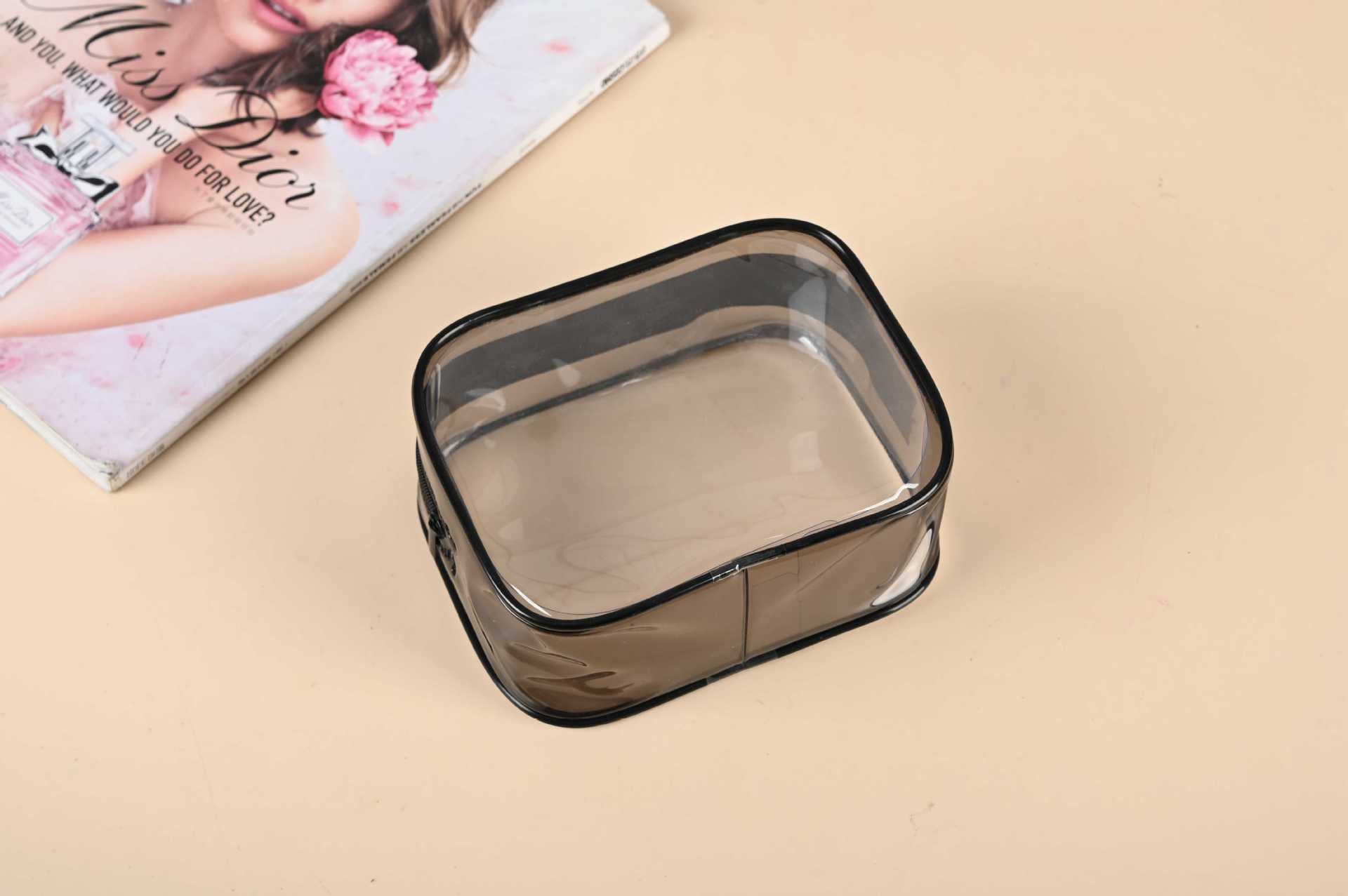 Wholesale Colorful Three-dimensional PVC Cosmetic Bag Portable Wash Storage Zipper Bag