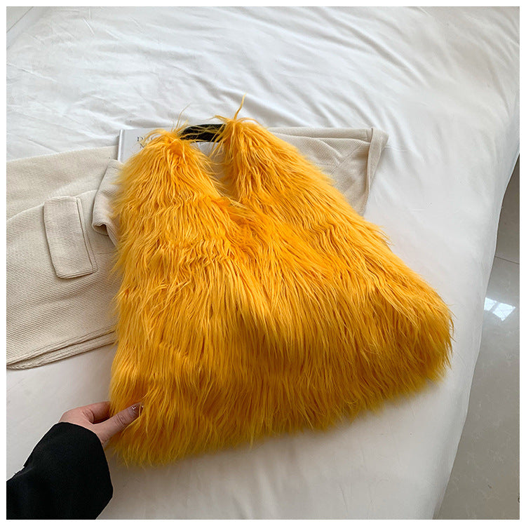 Wholesale Autumn and Winter Plush Bags