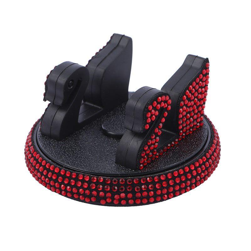 Wholesale Plastic Diamond 360 Degree Swan Car Mobile Phone Holder Rotating Navigation