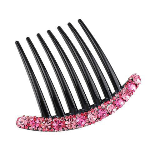 Wholesale Diamond Flower Hairpin Comb Hair Ponytail Clip