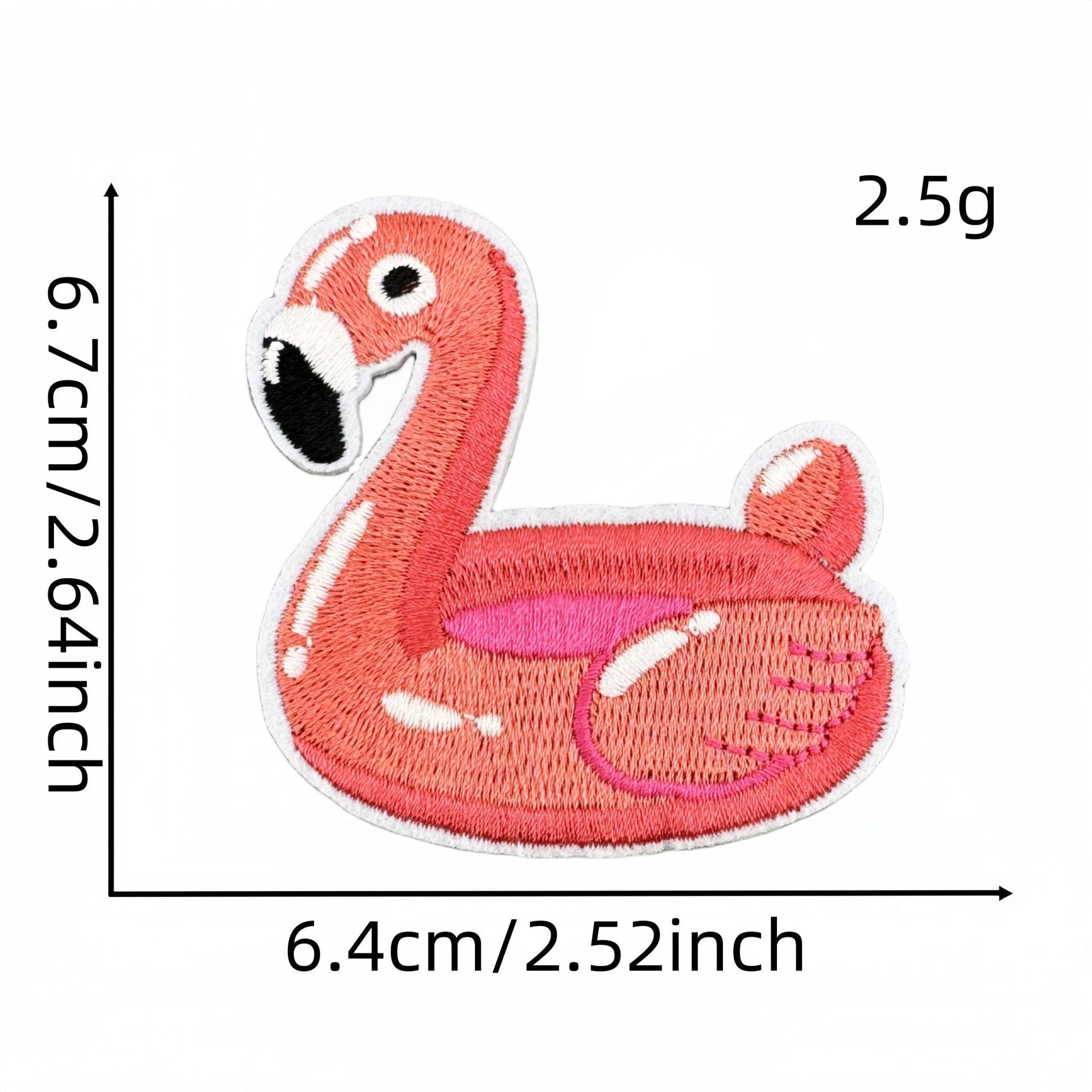 Wholesale Summer  Cartoon Beach Embroidery Travel Decorative Cloth DIY Patches