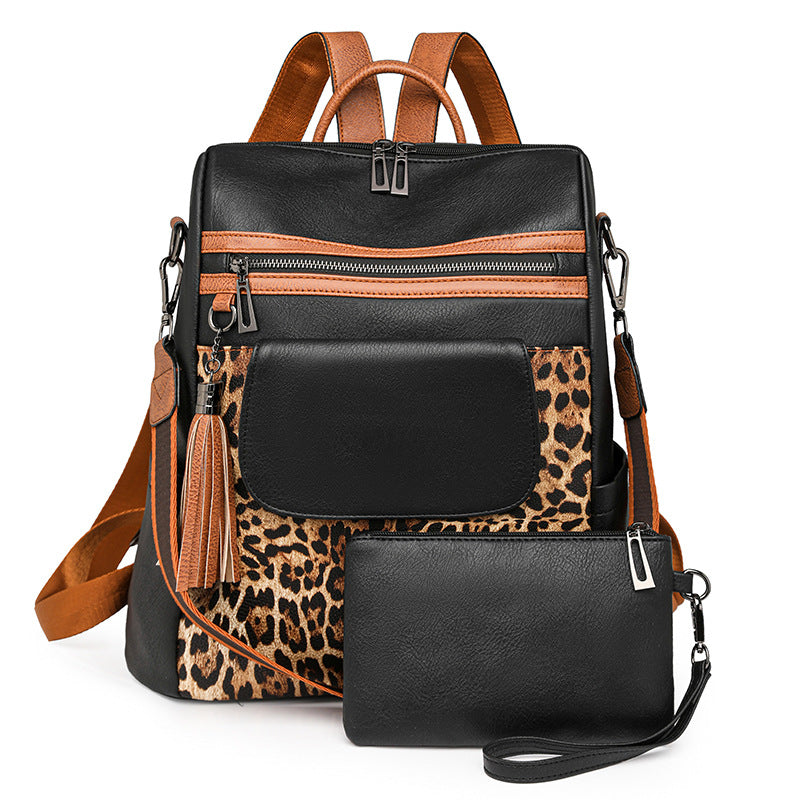 Wholesale Retro Fashion PU Leather Backpack