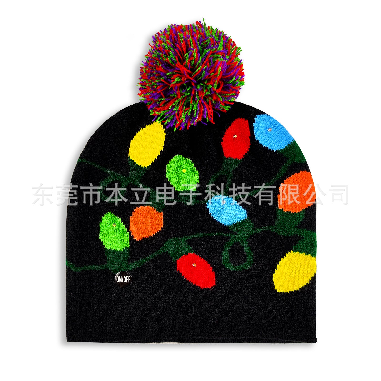 Wholesale  10pcs Winter Knitted Hat  Christmas Party Led Light Hat special