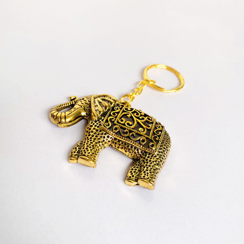 Wholesale Alloy Vintage Elephant Key Ring