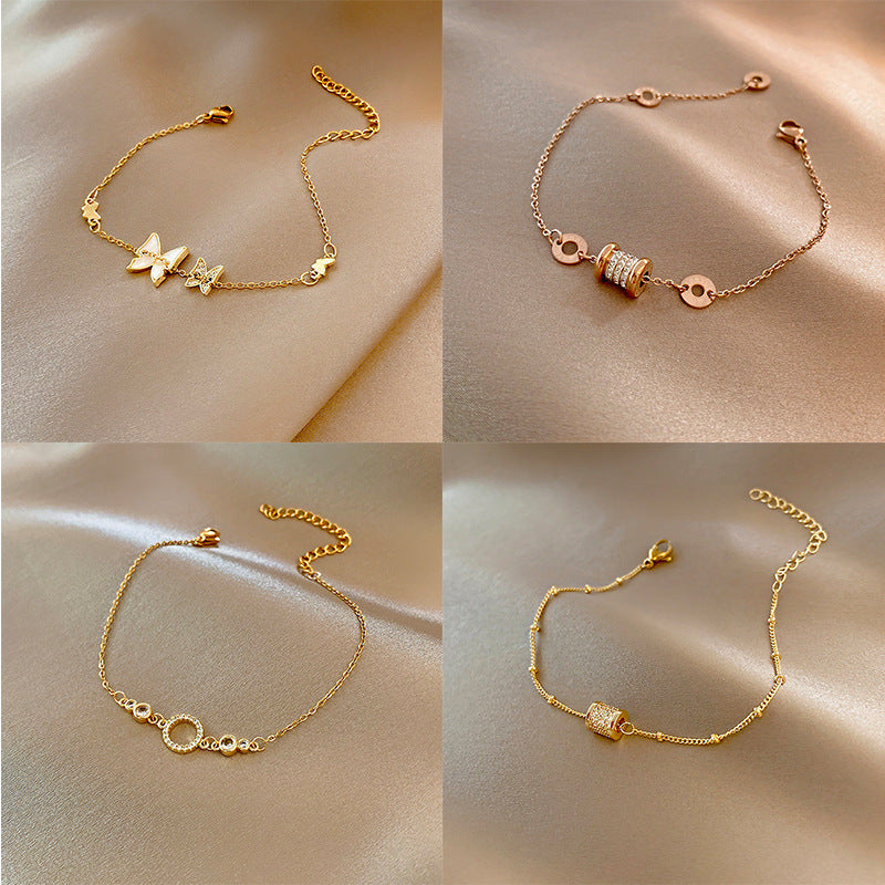 Wholesale Light  Bracelet Geometric Niche Bracelet