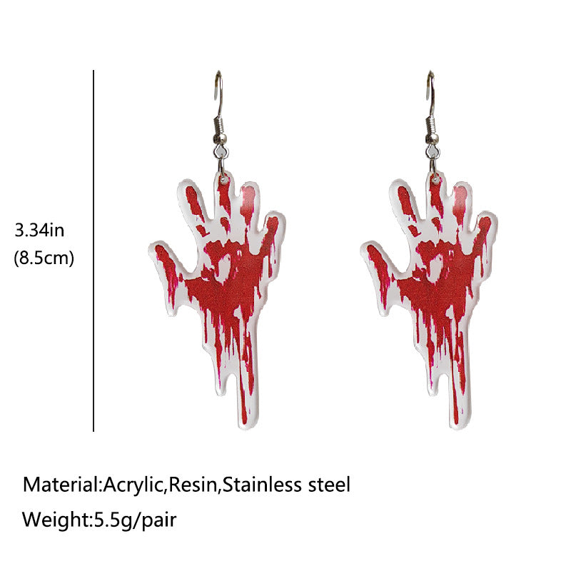 Wholesale  Horror Acrylic Earrings