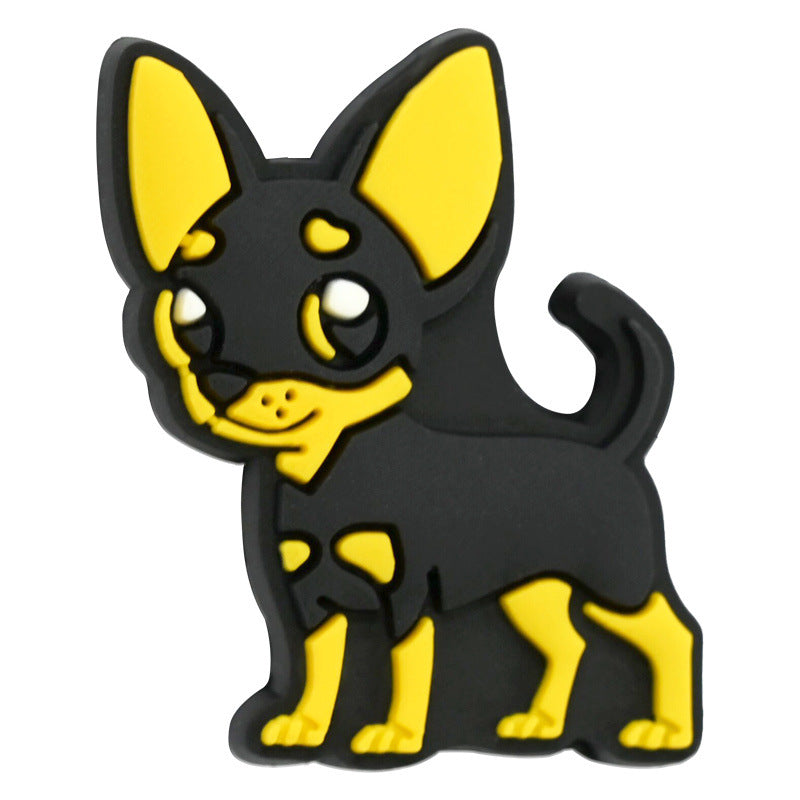 Wholesale   Random 100pcs/pack  Cartoon dog bead  Focal Beads